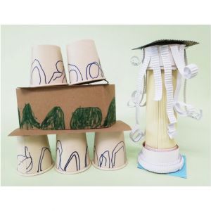 罗马柱/4-6岁学员作品