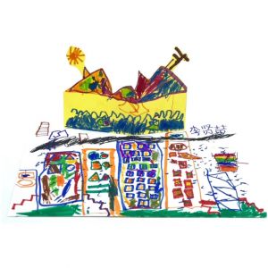 立体日记画/4-6岁学员作品