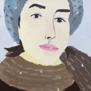 水粉人物/12-15岁学员作品